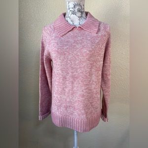 Investments‎ acrylic women’s collared long sleeve sweater